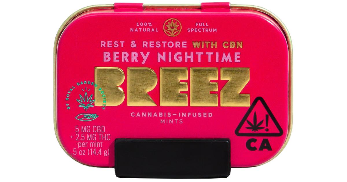 Berry Nighttime 2:1 CBD:THC Mint Tin