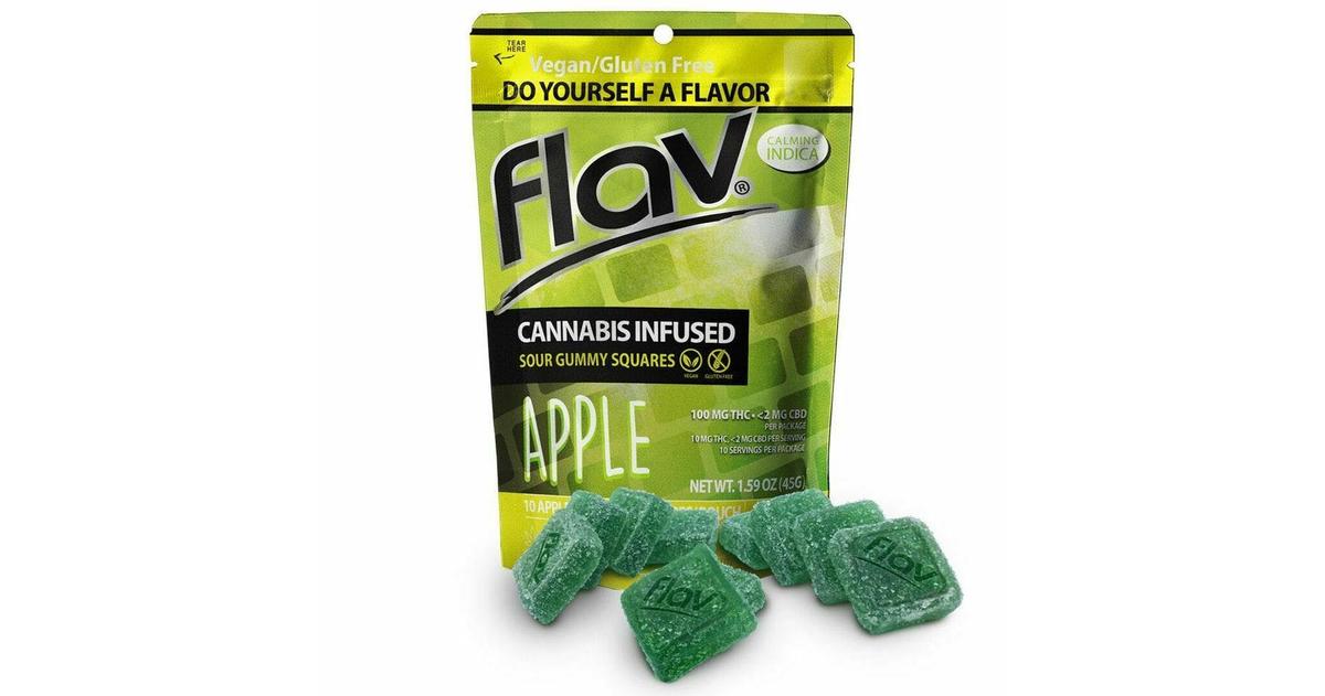 Apple Gummy Squares