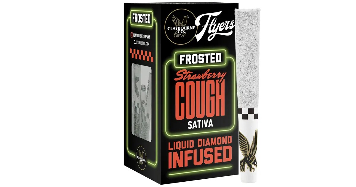 Strawberry Cough Flyers Frosted Infused Pre-Rolls