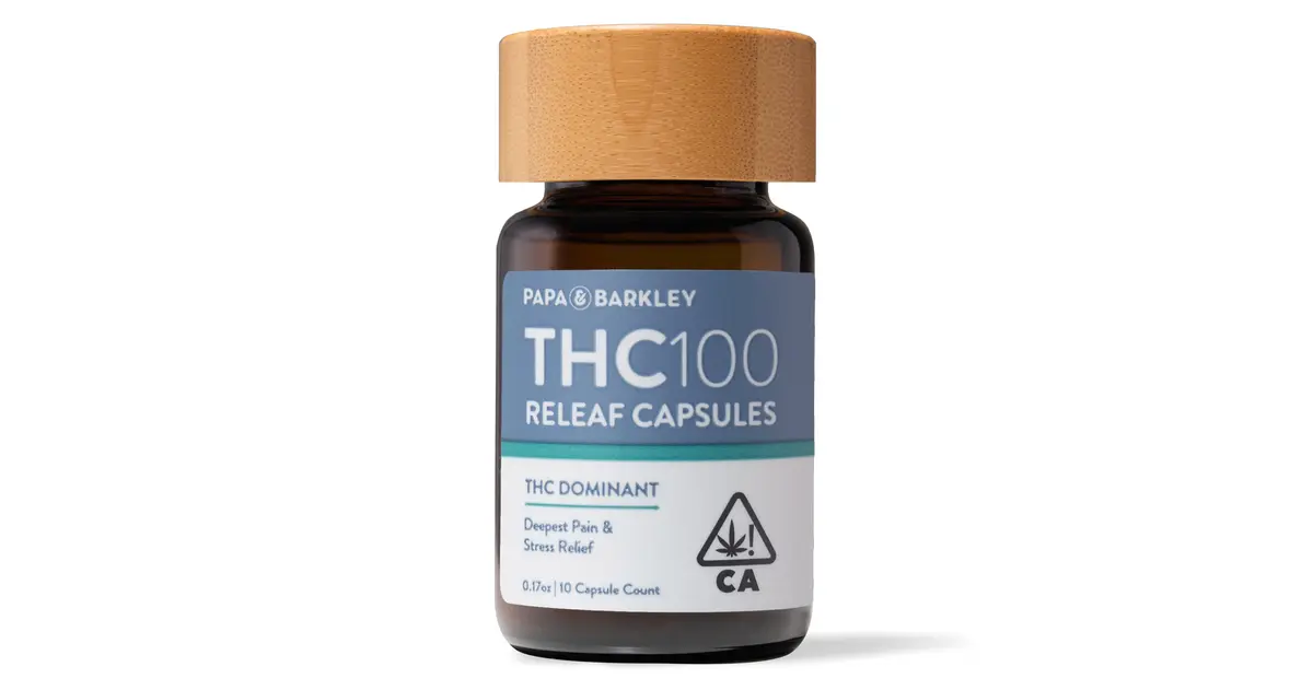 100mg THC Capsules