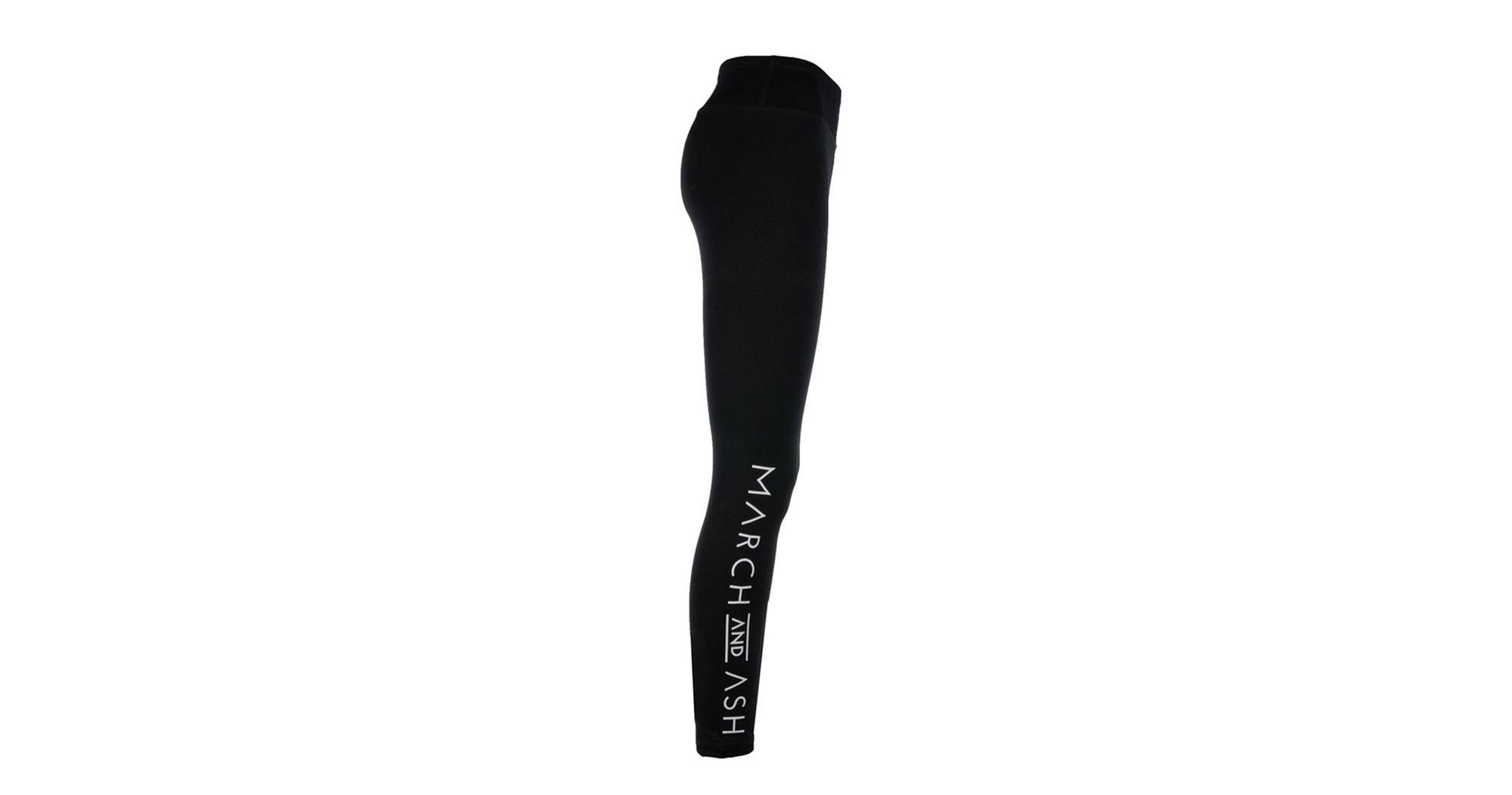 Women's Black March & Ash Leggings