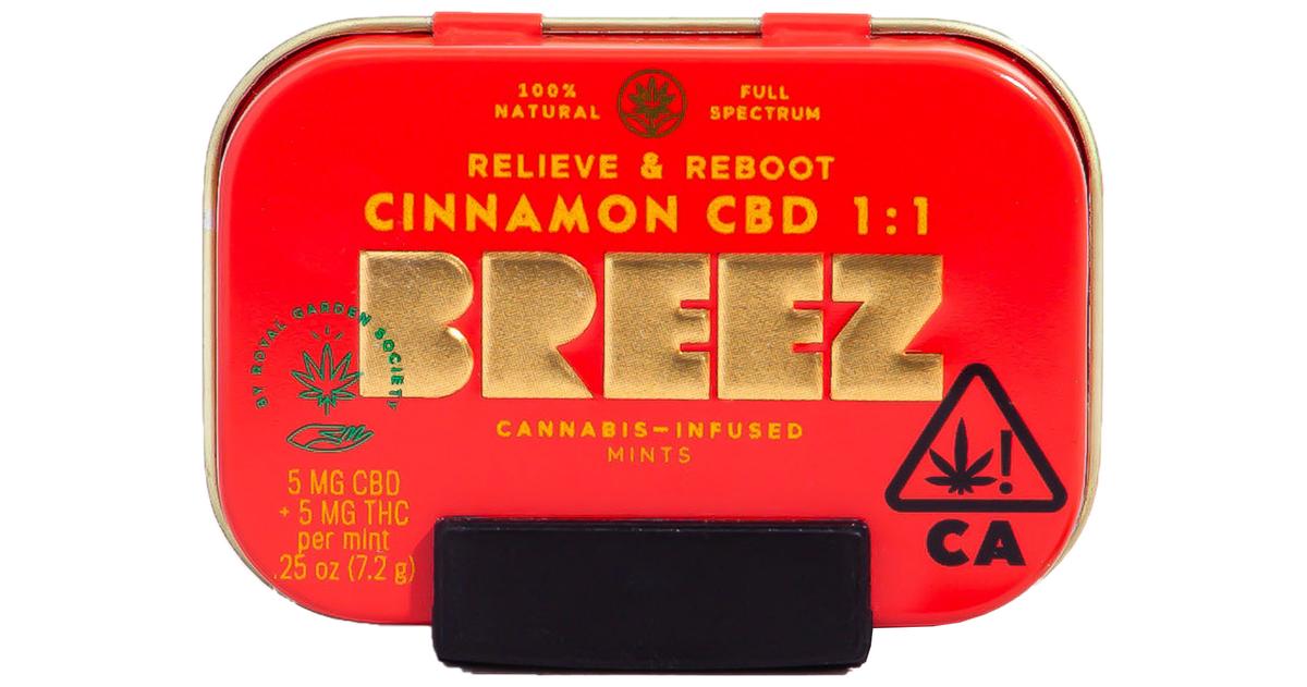 Cinnamon 1:1 CBD:THC Mint Tin