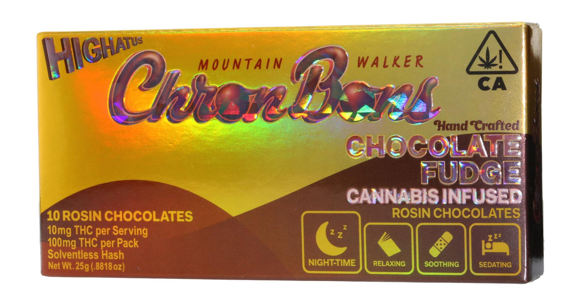 Chocolate Fudge ChronBons Rosin Chocolate