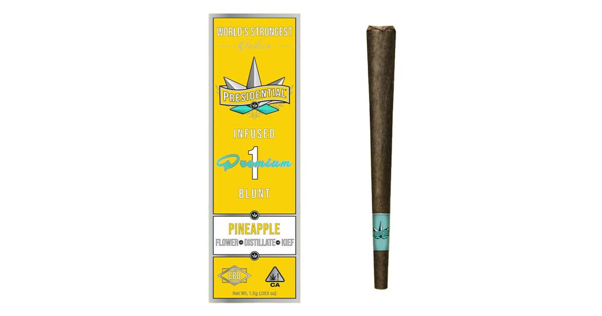 Pineapple Infused Moonrock Blunt