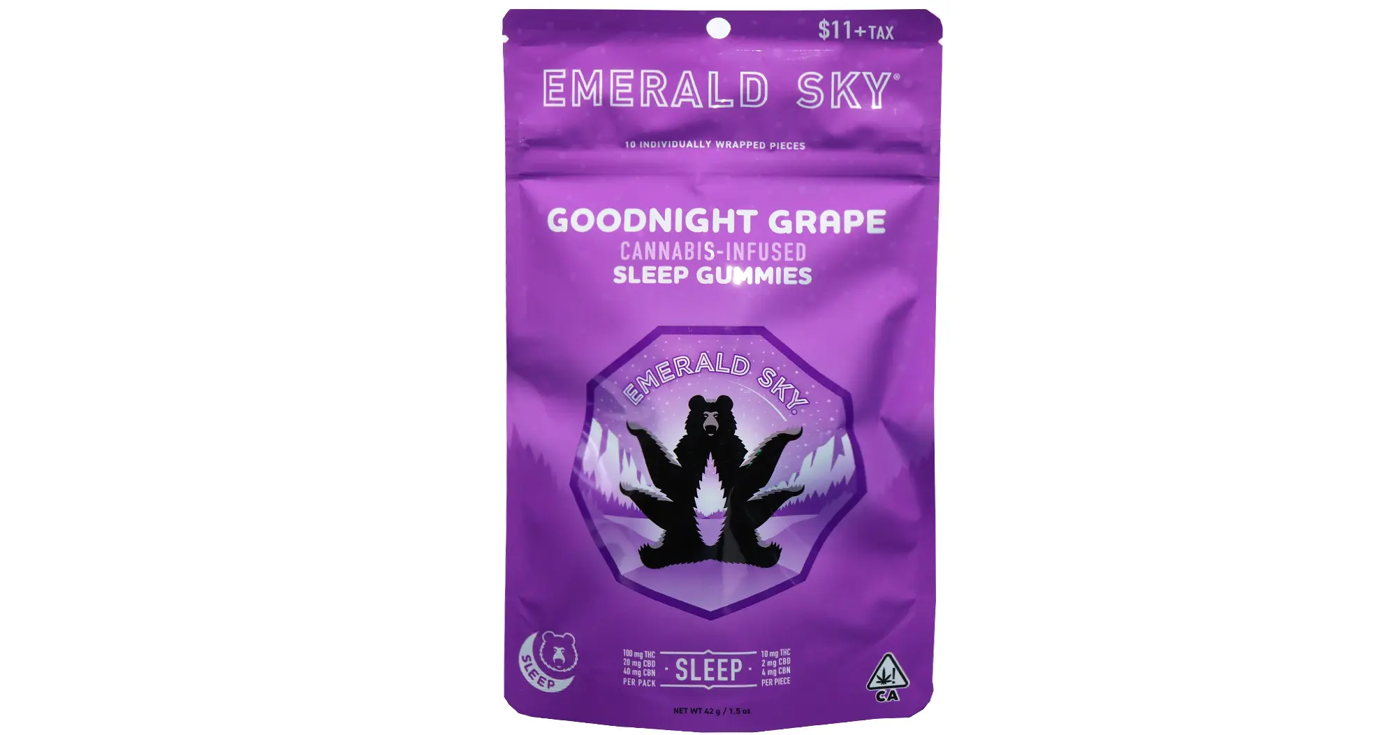 Goodnight Grape 10:2:4 CBN Gummies