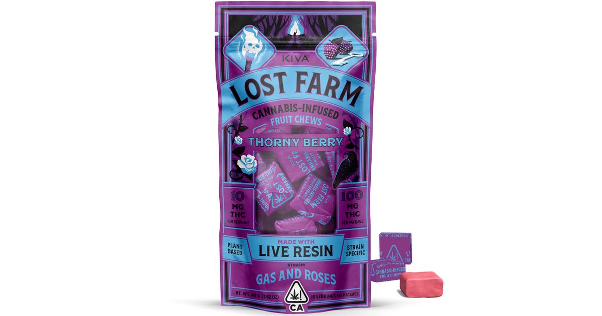Thorny Berry Gas And Roses Live Resin Fruit Chews