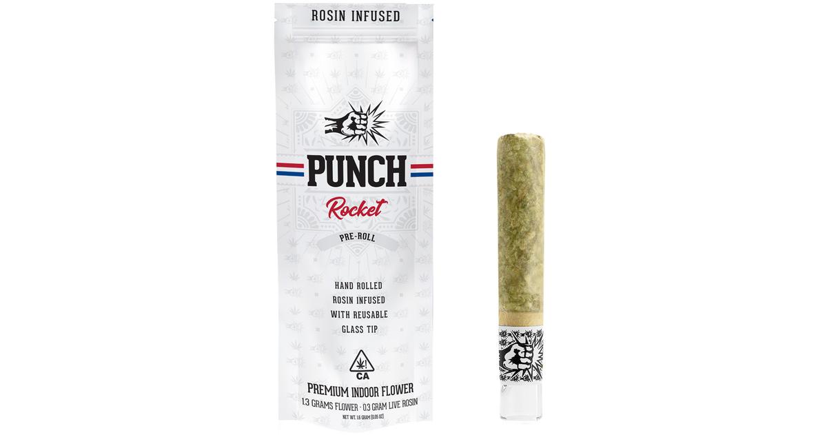 Grapes n Cream x Modified Grapes Rosin Infused Indoor Rocket Pre-Roll