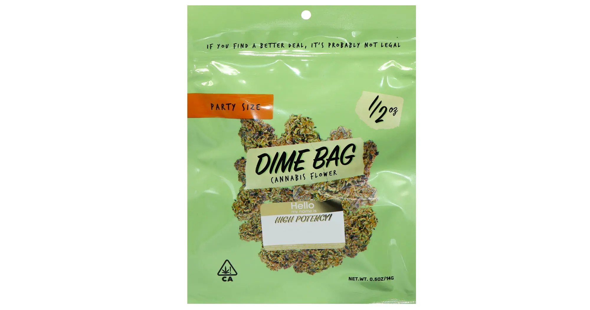 Dime Bag - Cool Mintz - 3.5g - San Diego, Vista & Imperial Cannabis  Dispensary with Delivery - March and Ash