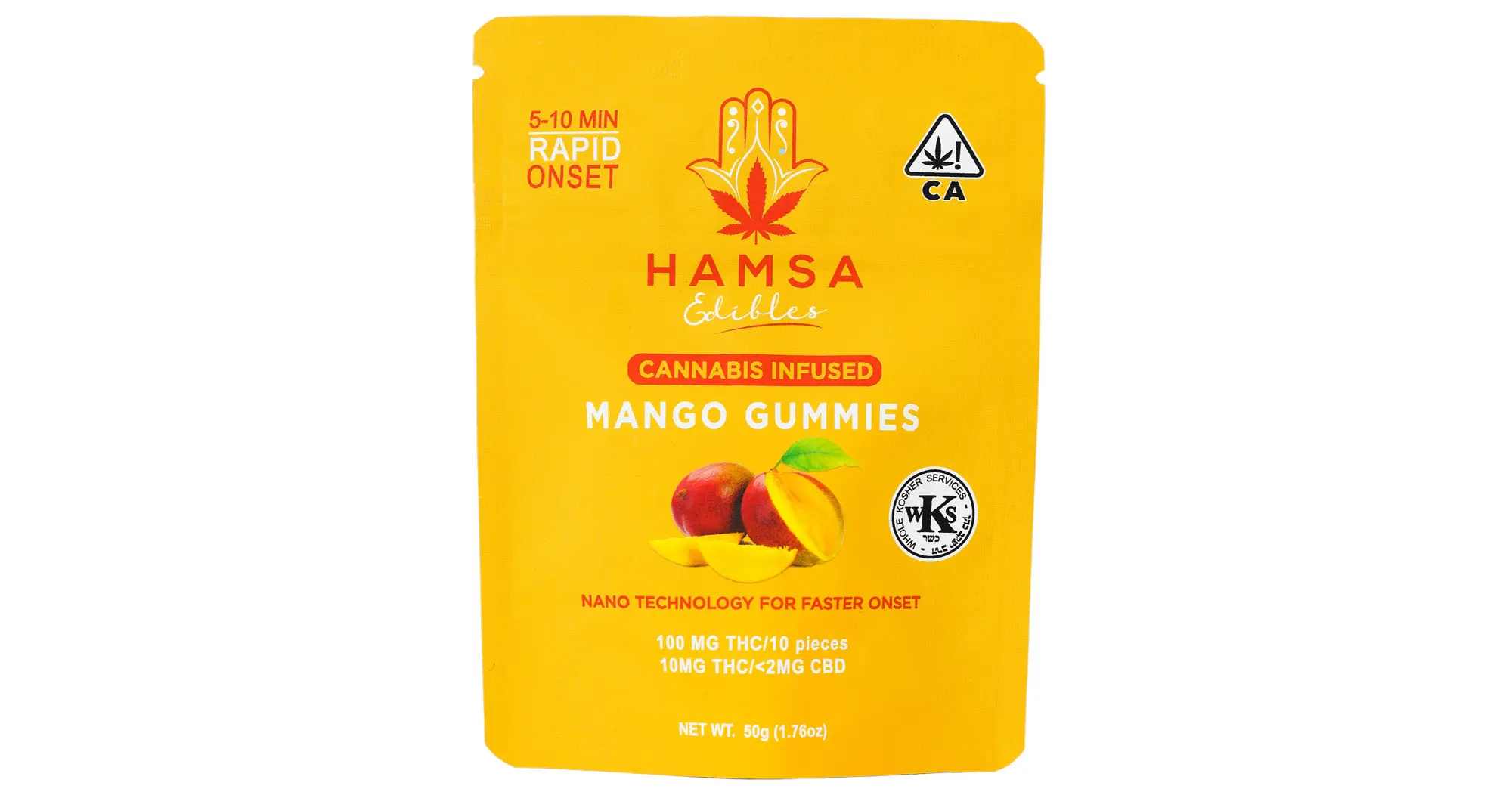 Mango Rapid Onset Gummies