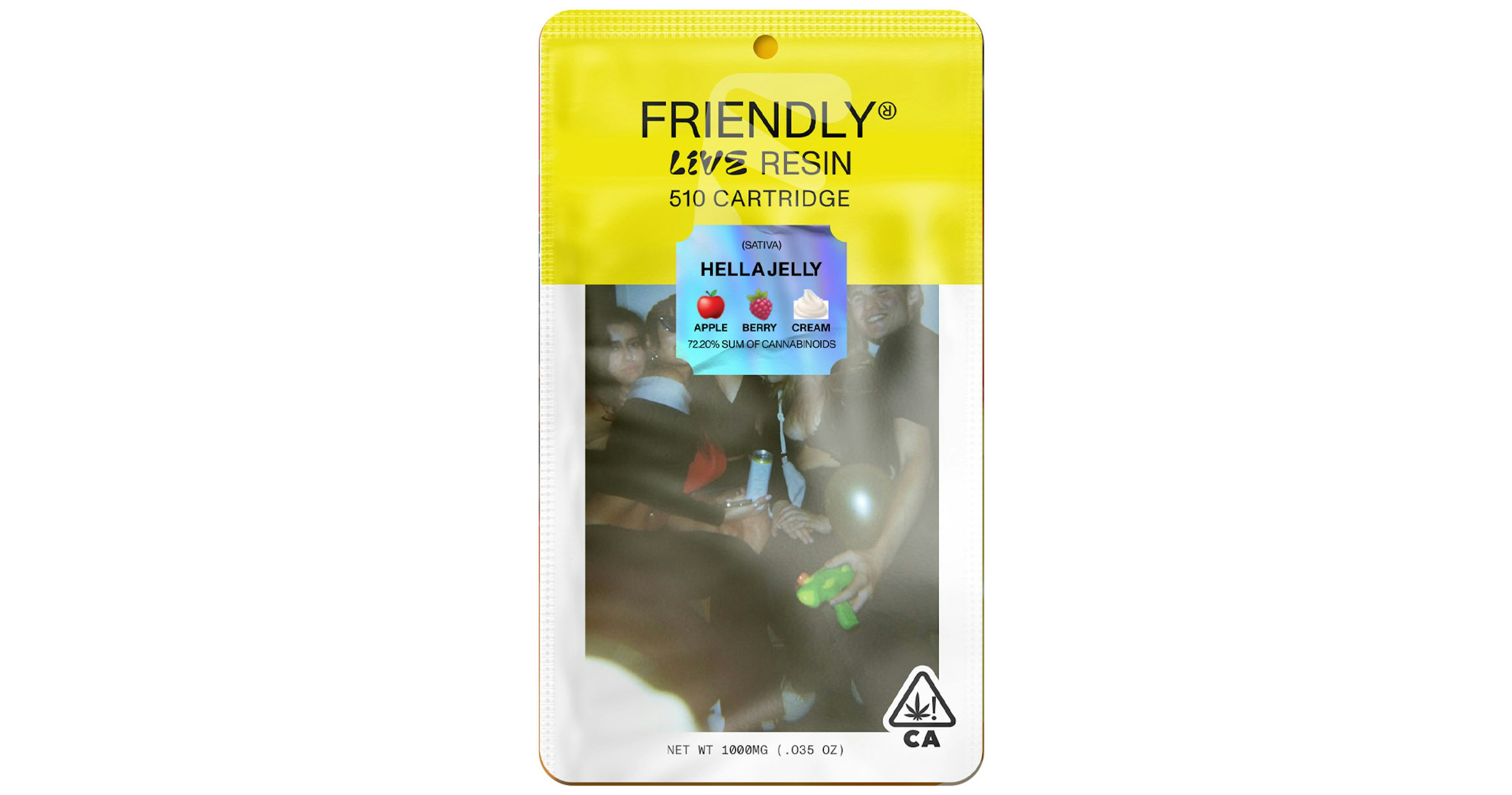 Hella Jelly Liquid Live Resin Cartridge