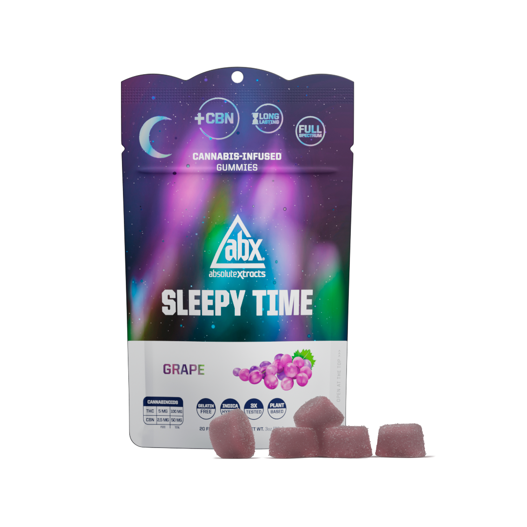 Grape Sleepy Time Solventless + CBN Gummies