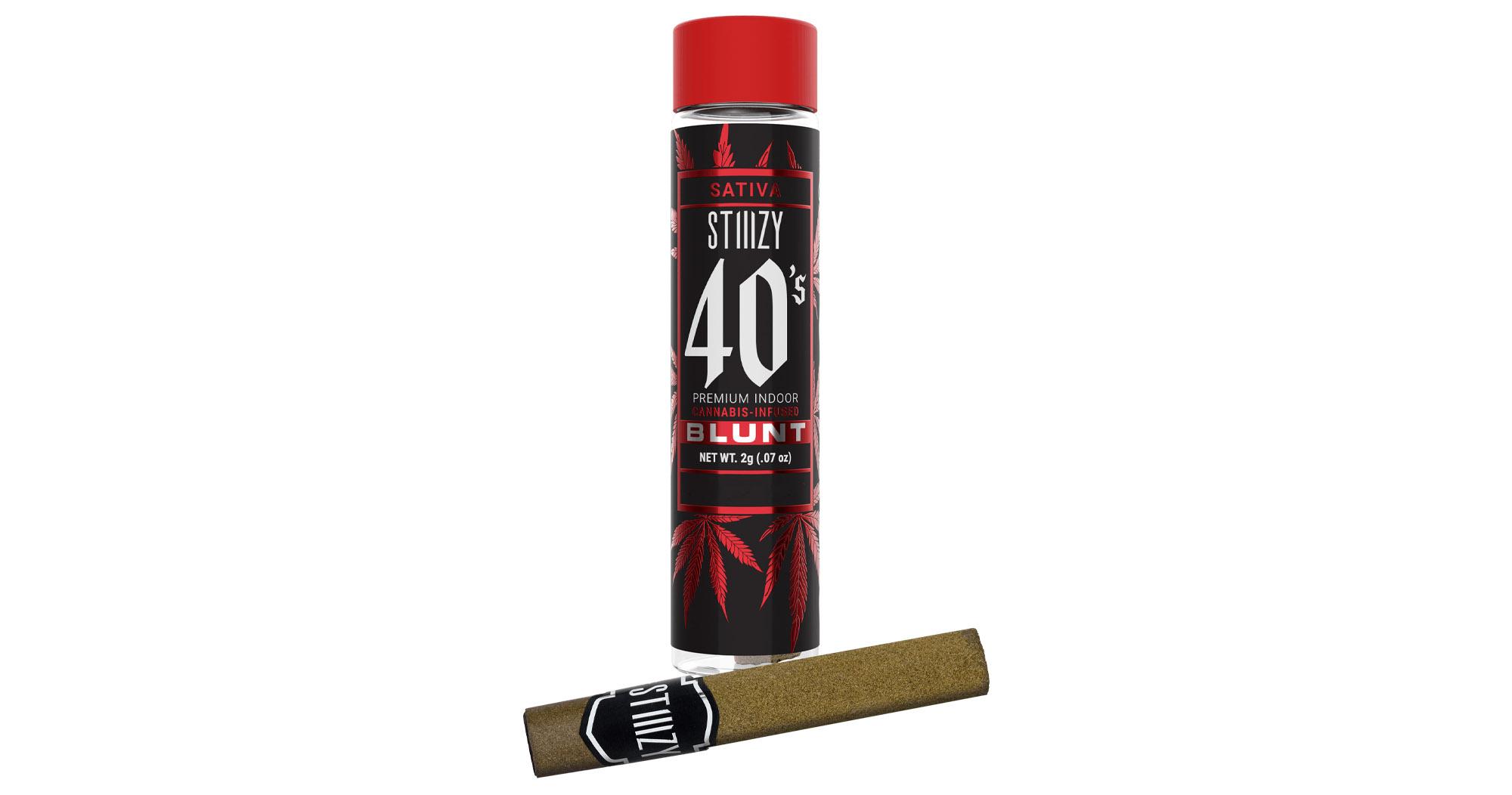 Strawnana 40's Premium Infused Blunt