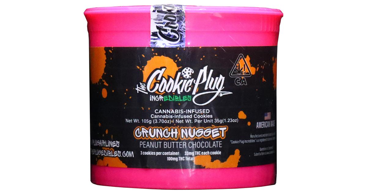 Crunch Nugget Peanut Butter Chocolate Cookies