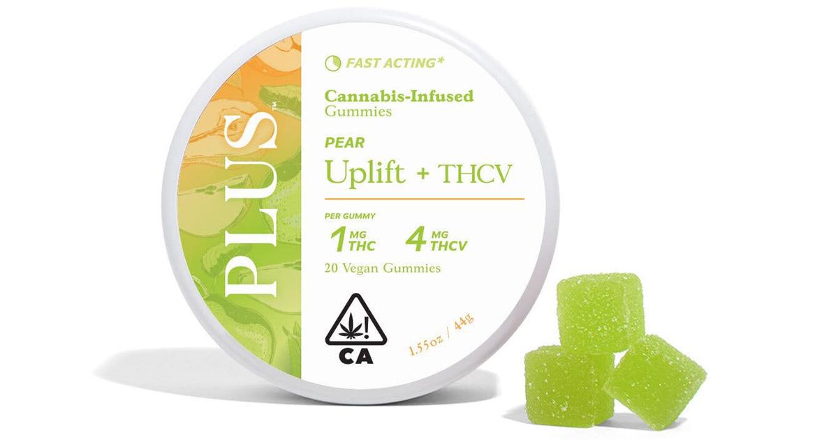 Pear 4:1 Uplift THCV Gummies