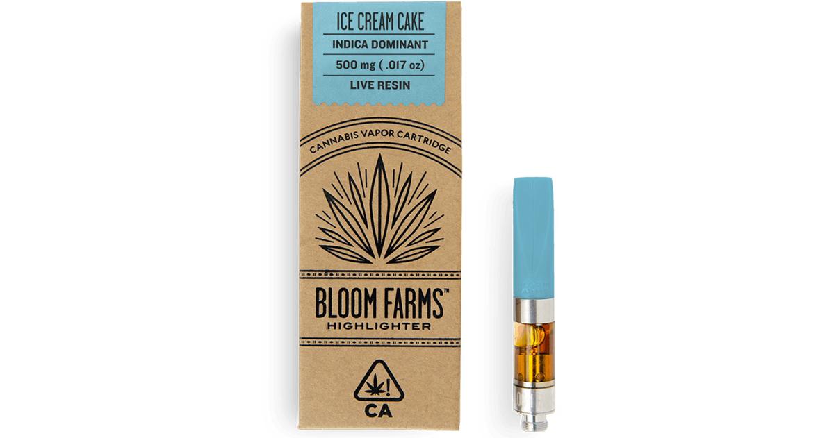 Ice Cream Cake Live Resin Cartridge