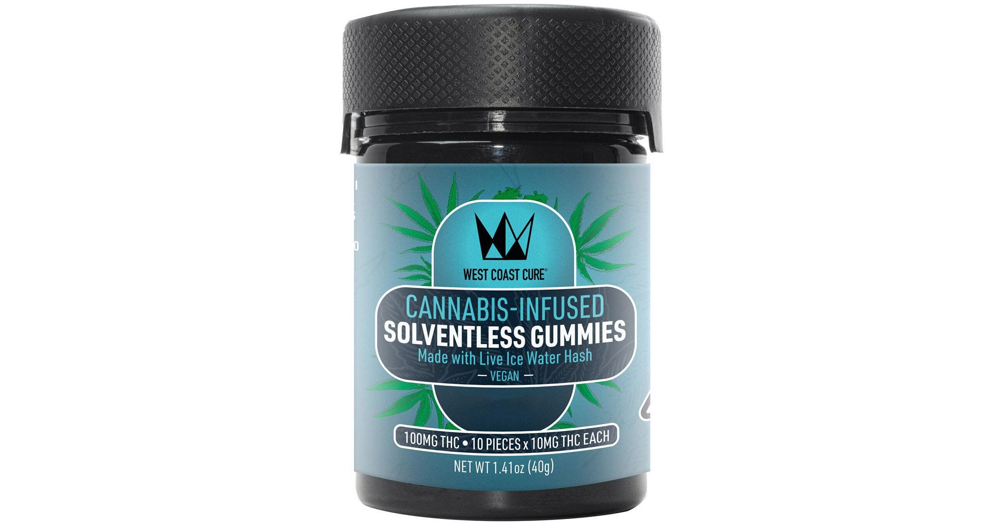 Blueberry Solventless Vegan Hash Gummies