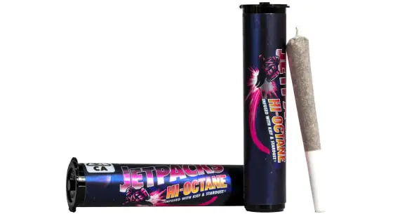Jetpacks x Hi Octane - Infused Blueberry Kush Pre-Roll - 0.5g - San Diego,  Vista & Imperial Cannabis Dispensary with Delivery - March and Ash