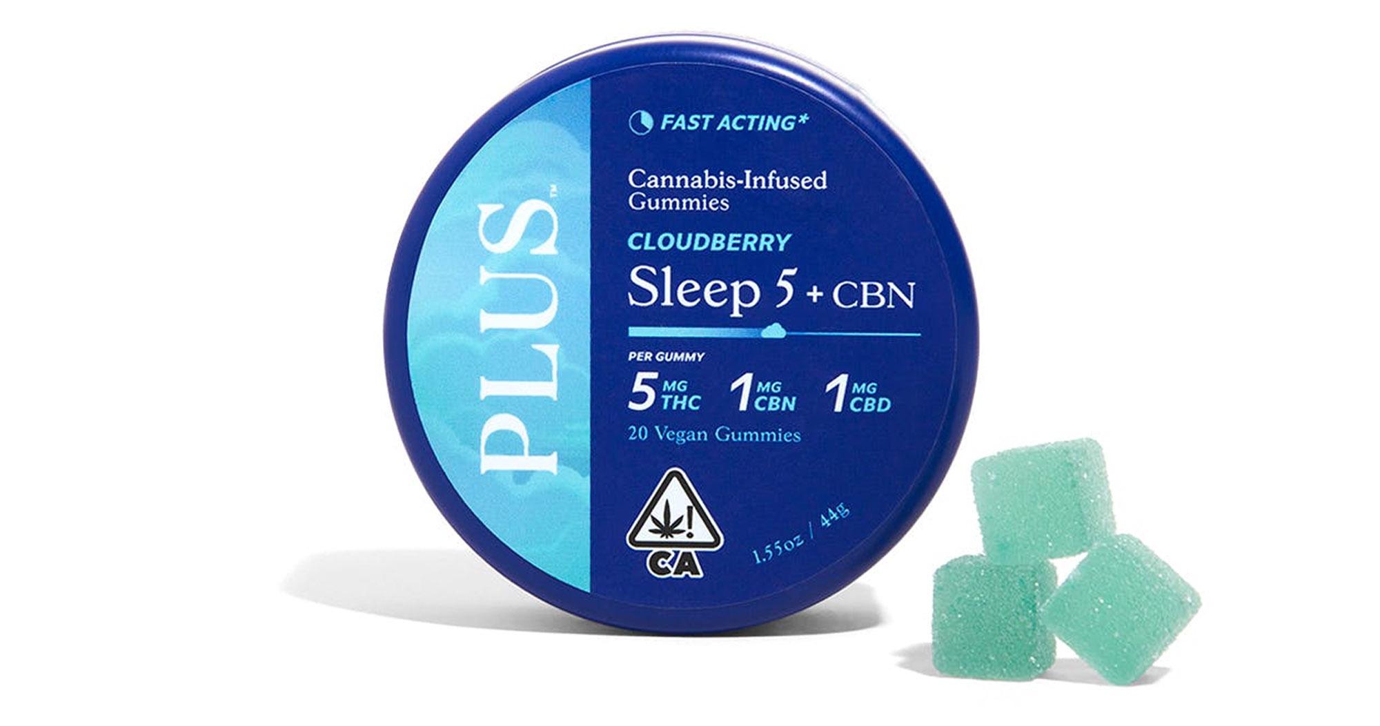 Cloudberry 5:1:1 Sleep Solventless Rosin Gummies