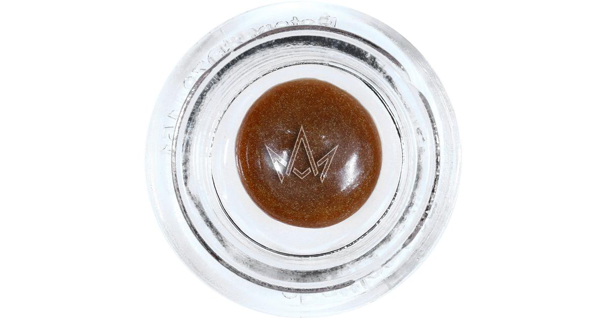 Egyptian Gold Blue Pressed Hash