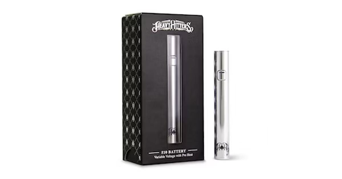 3.2v 510 Chrome Battery