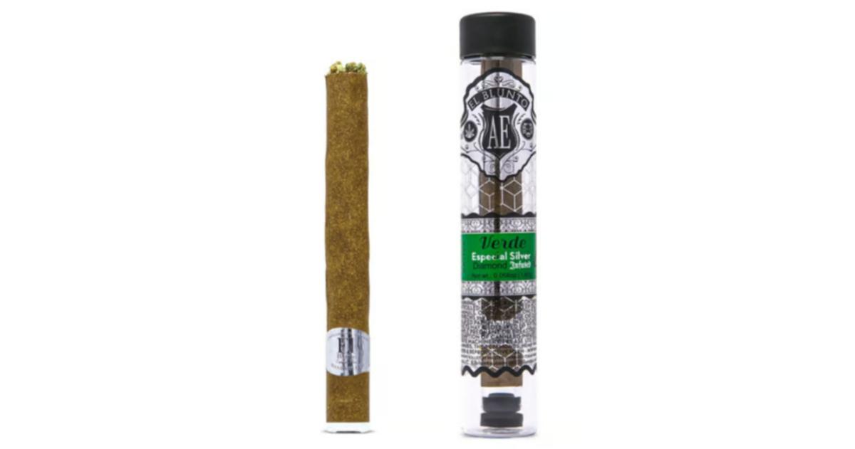Verde Silver Diamond Infused Blunt