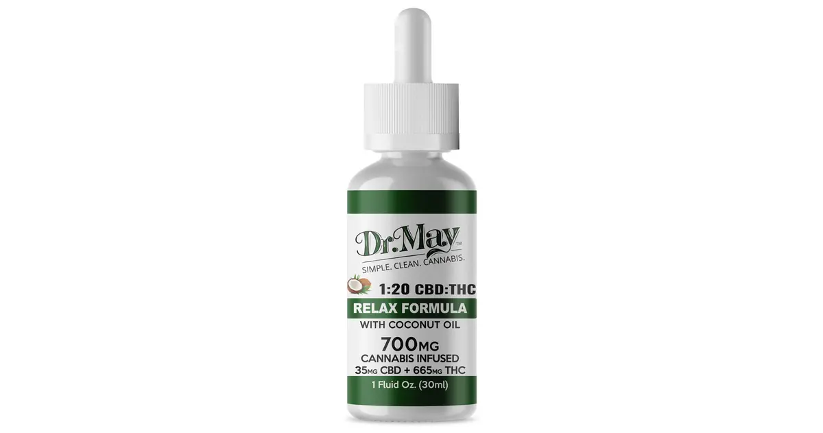 Relax Formula 1:20 THC 700mg Tincture