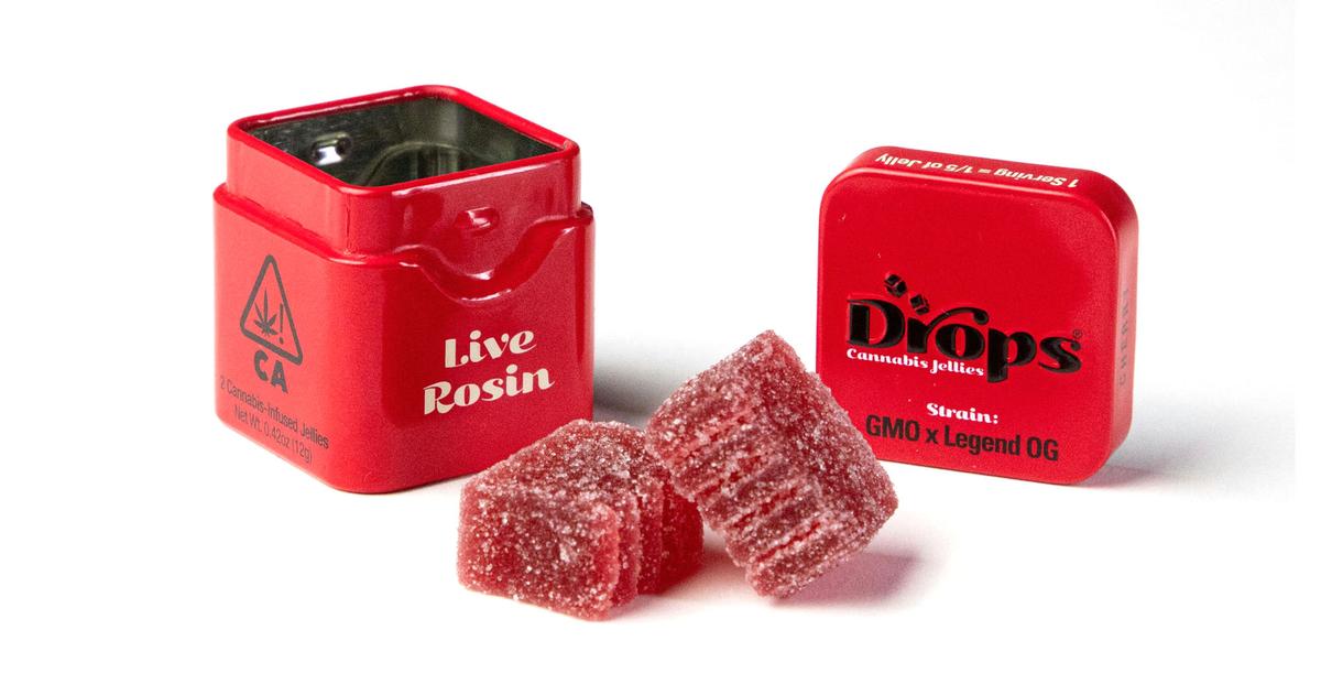 Cherry Live Rosin Gummies 2ct