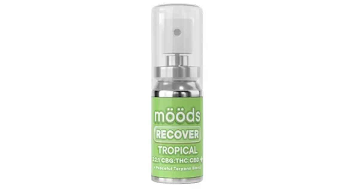 Tropical 1:2:3 CBD:THC:CBG Recover Tincture Spray