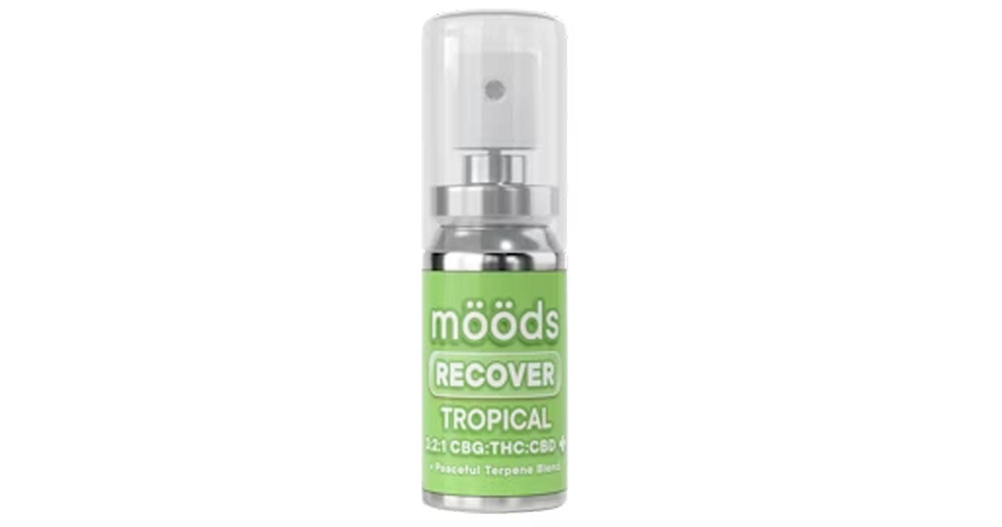 Tropical 1:2:3 CBD:THC:CBG Recover Tincture Spray