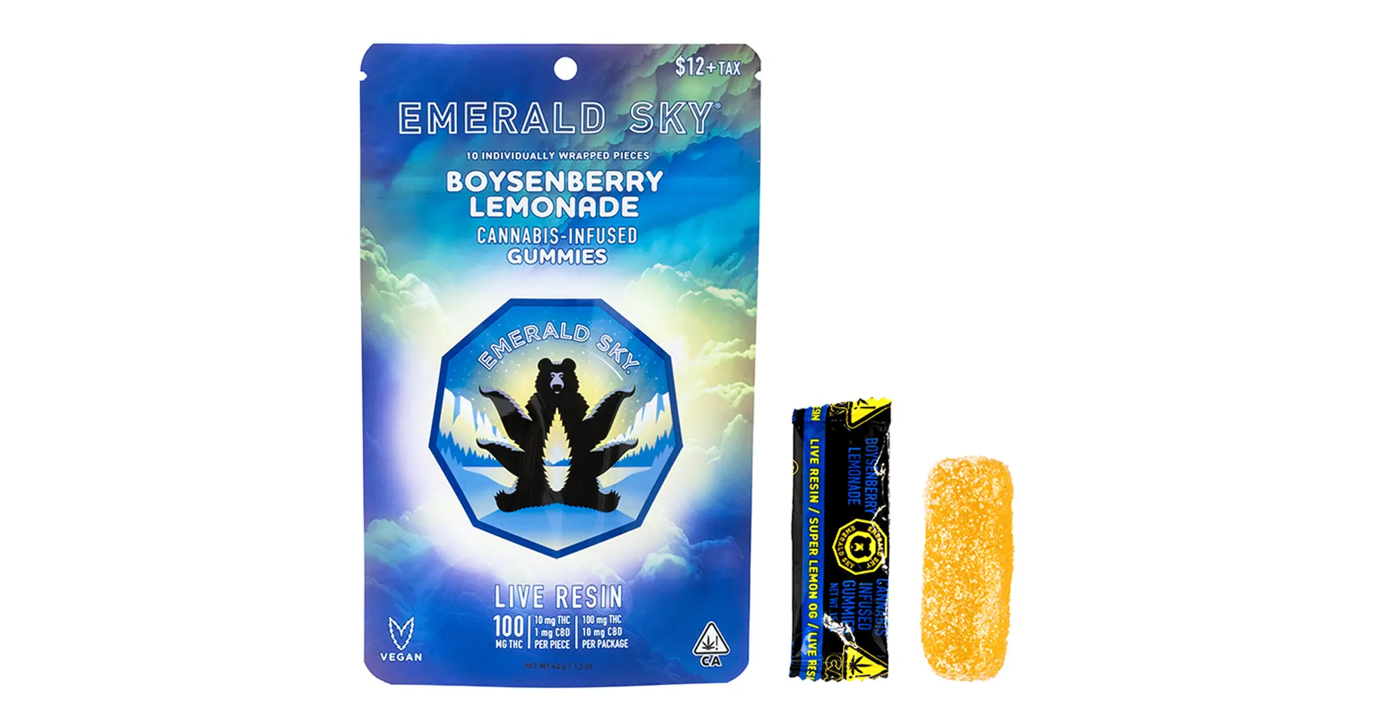 Boysenberry Lemonade Live Resin Gummies