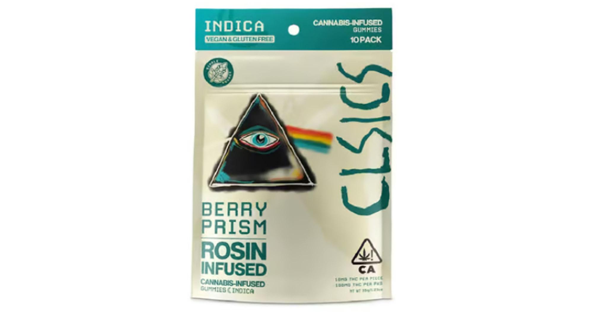 Berry Prism Indica Rosin Gummies