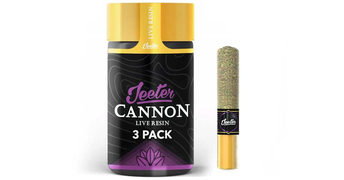 Hurricane Cannon Live Resin Infused Pre-Rolls