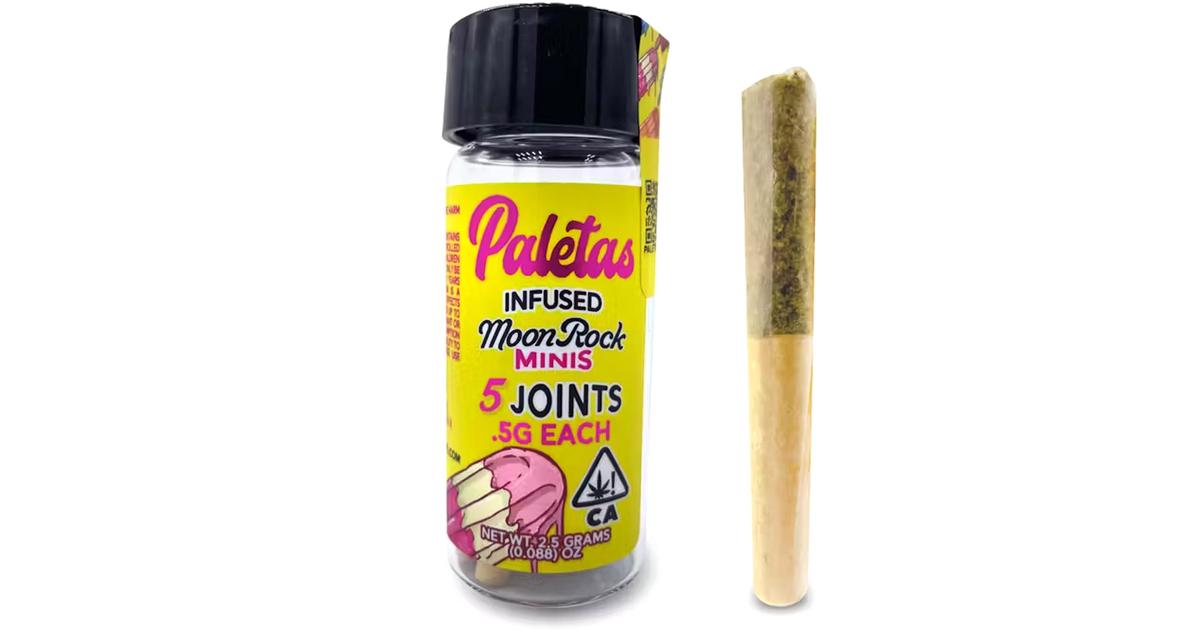 Lime OG Moonrock Mini Infused Pre-Rolls