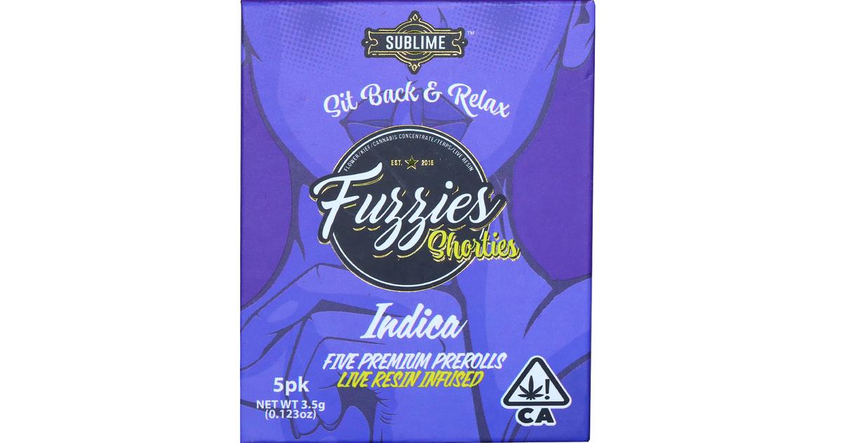 Modified Grapes Live Resin Infused Fruities Shorties Pre-Rolls