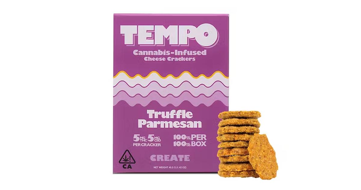 Truffle Parmesan 1:1 THC:CBD Crackers