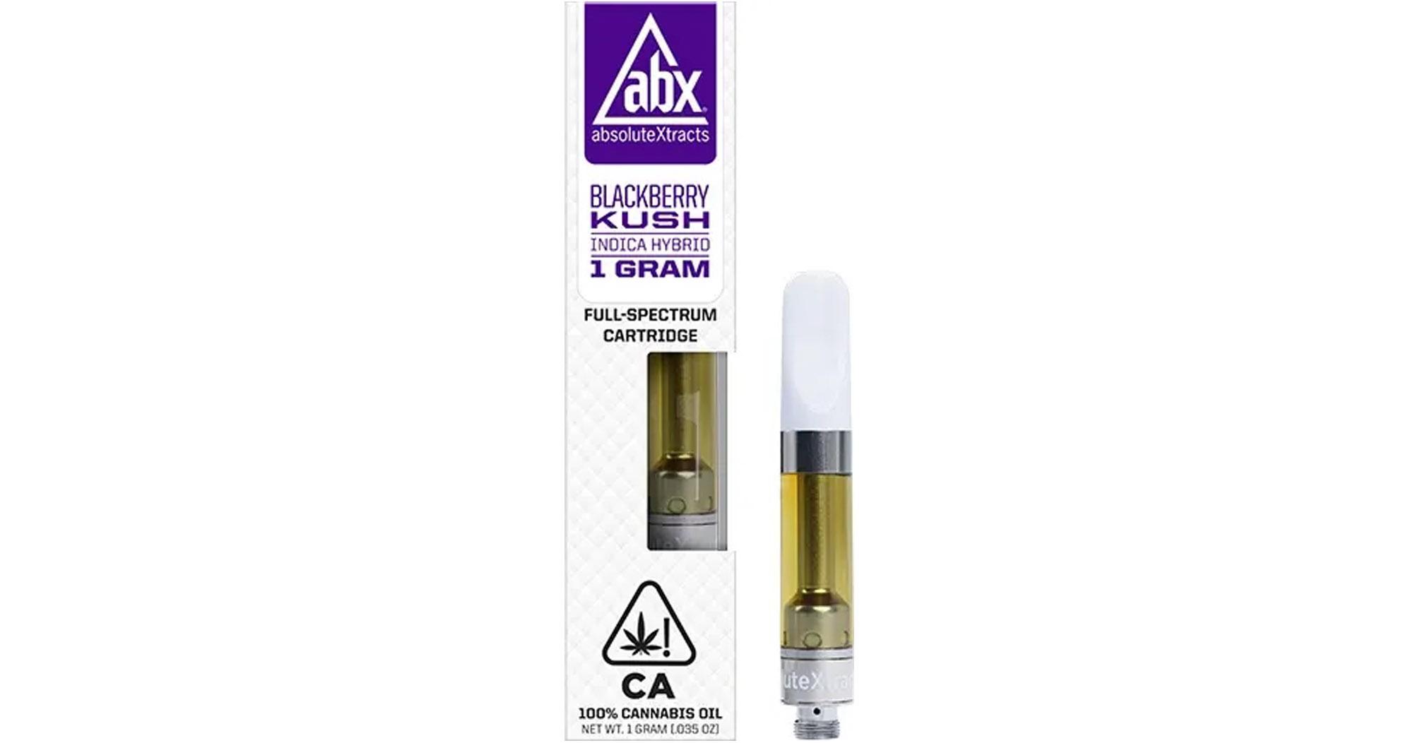 Blackberry Kush High Potency Cartridge