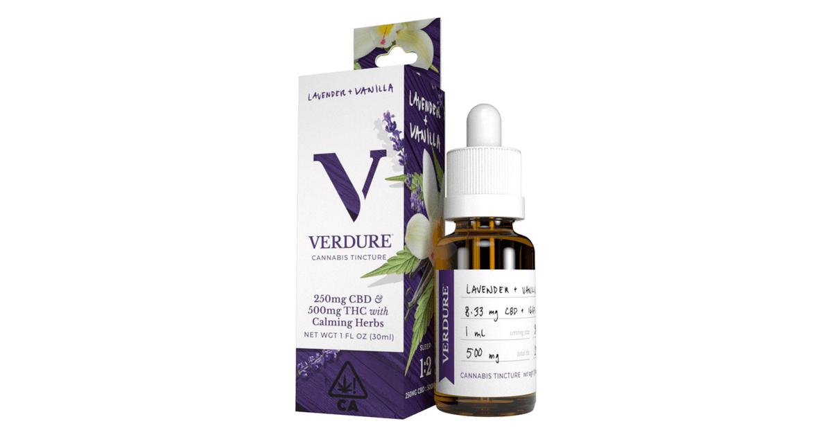 Lavender Vanilla Sleep CBD 1:2 750mg Tincture