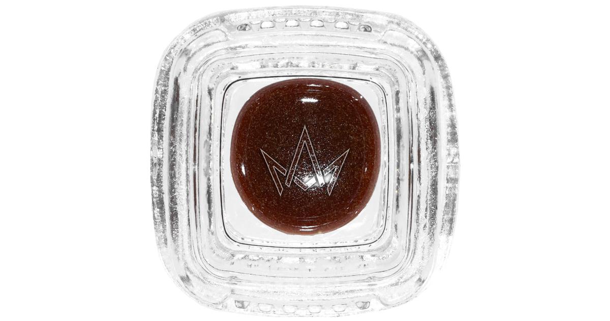 Dark Rainbow Blue Pressed Hash