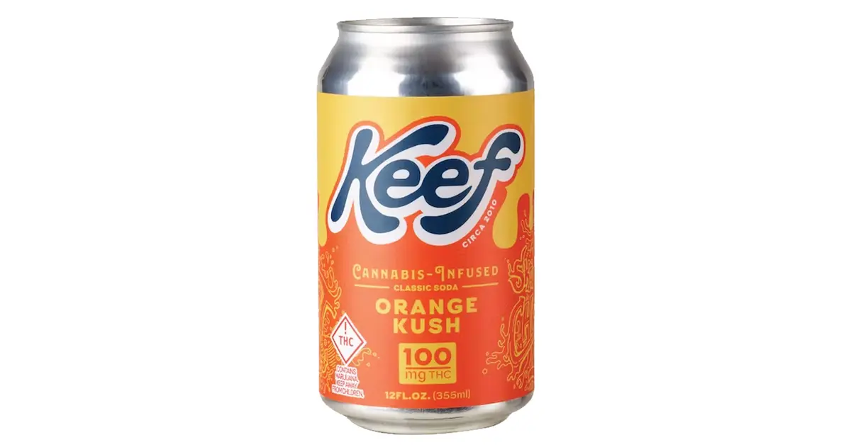 Xtreme Orange Kush Classic Soda