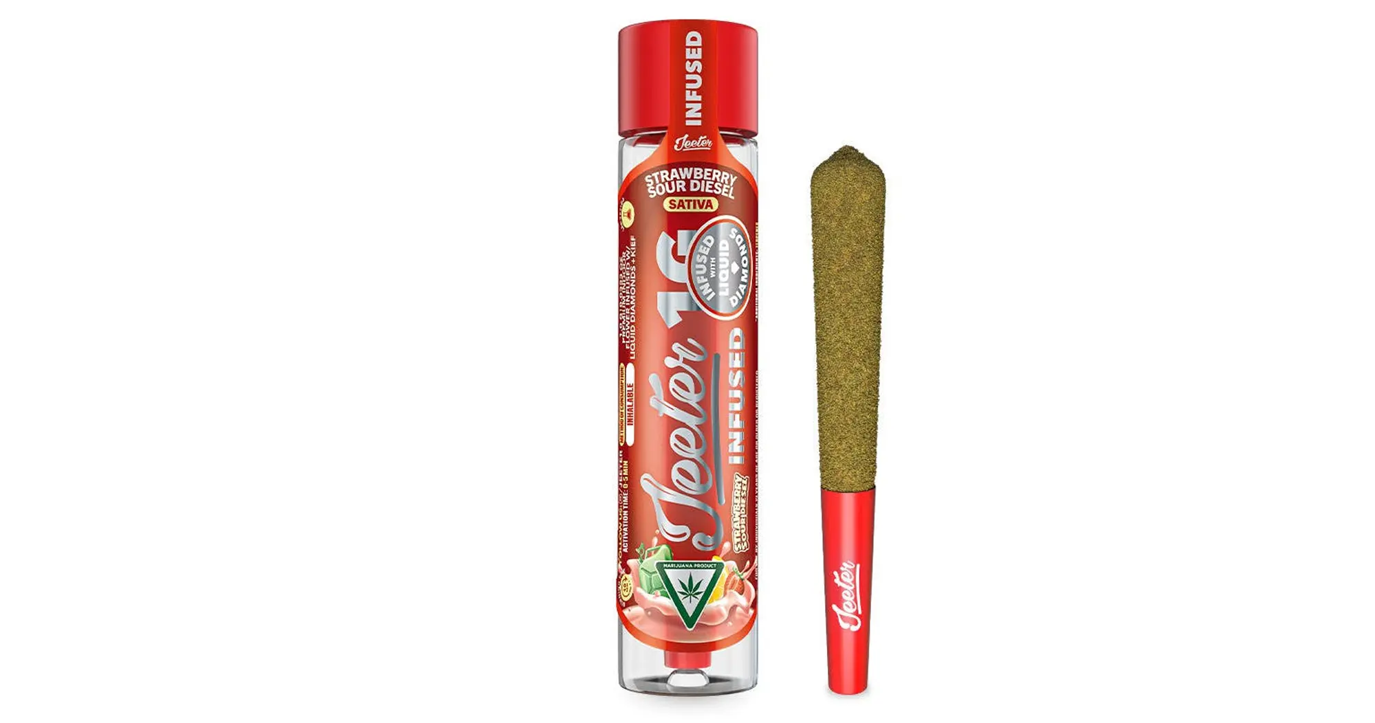 Strawberry Sour Diesel Infused Pre-Roll