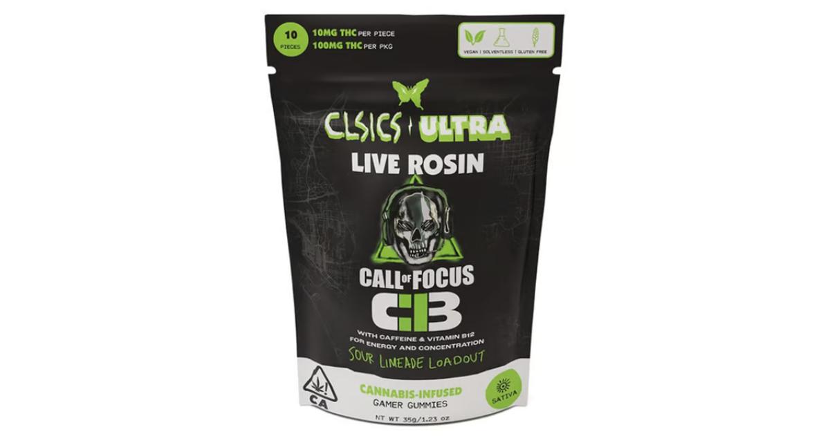 Sour Limeade Loadout Sativa Rosin Gummies