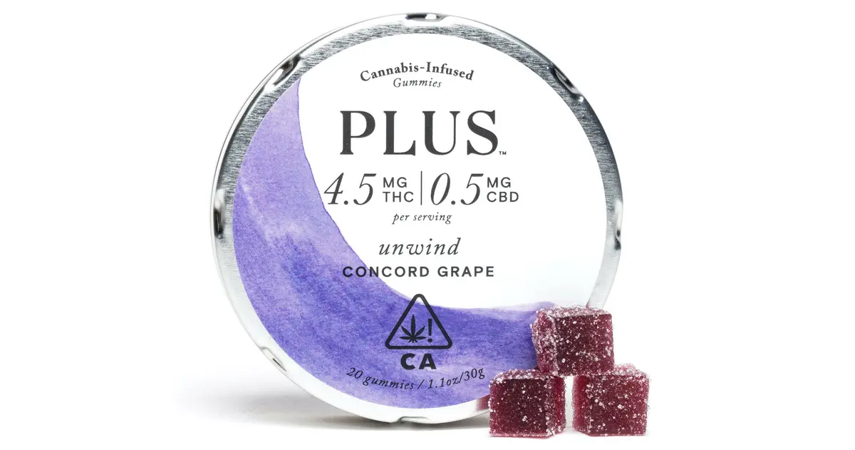 Concord Grape Unwind Gummies