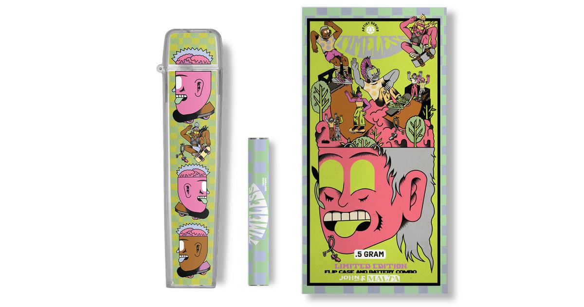 Shred For The Cure Battery and Case Combo