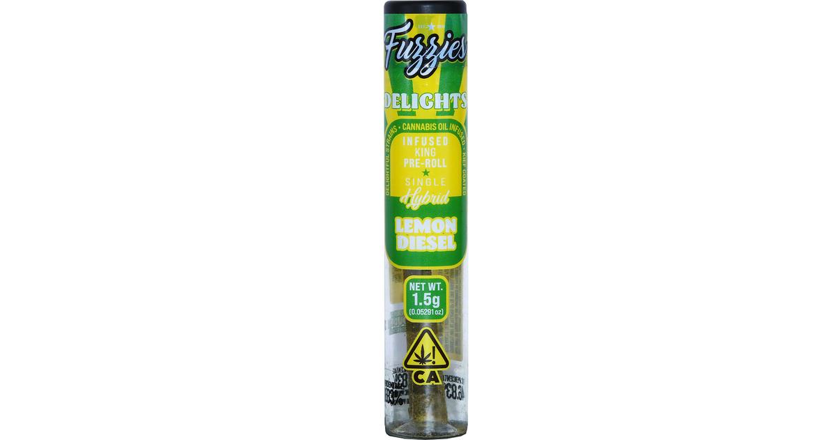 Lemon Diesel Infused Delights Pre-Roll
