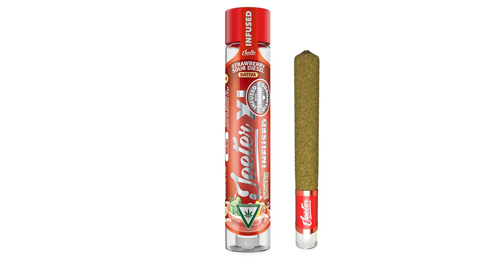 Strawberry Sour Diesel XL Infused Pre-Roll