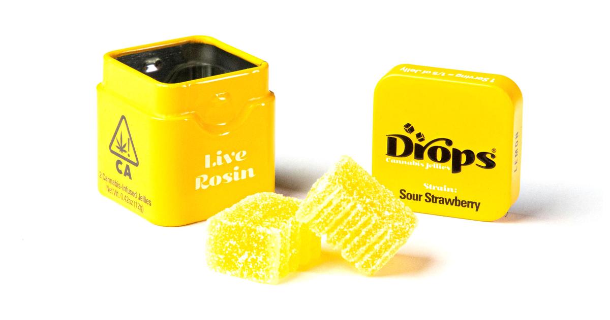 Lemon Live Rosin Gummies 2ct