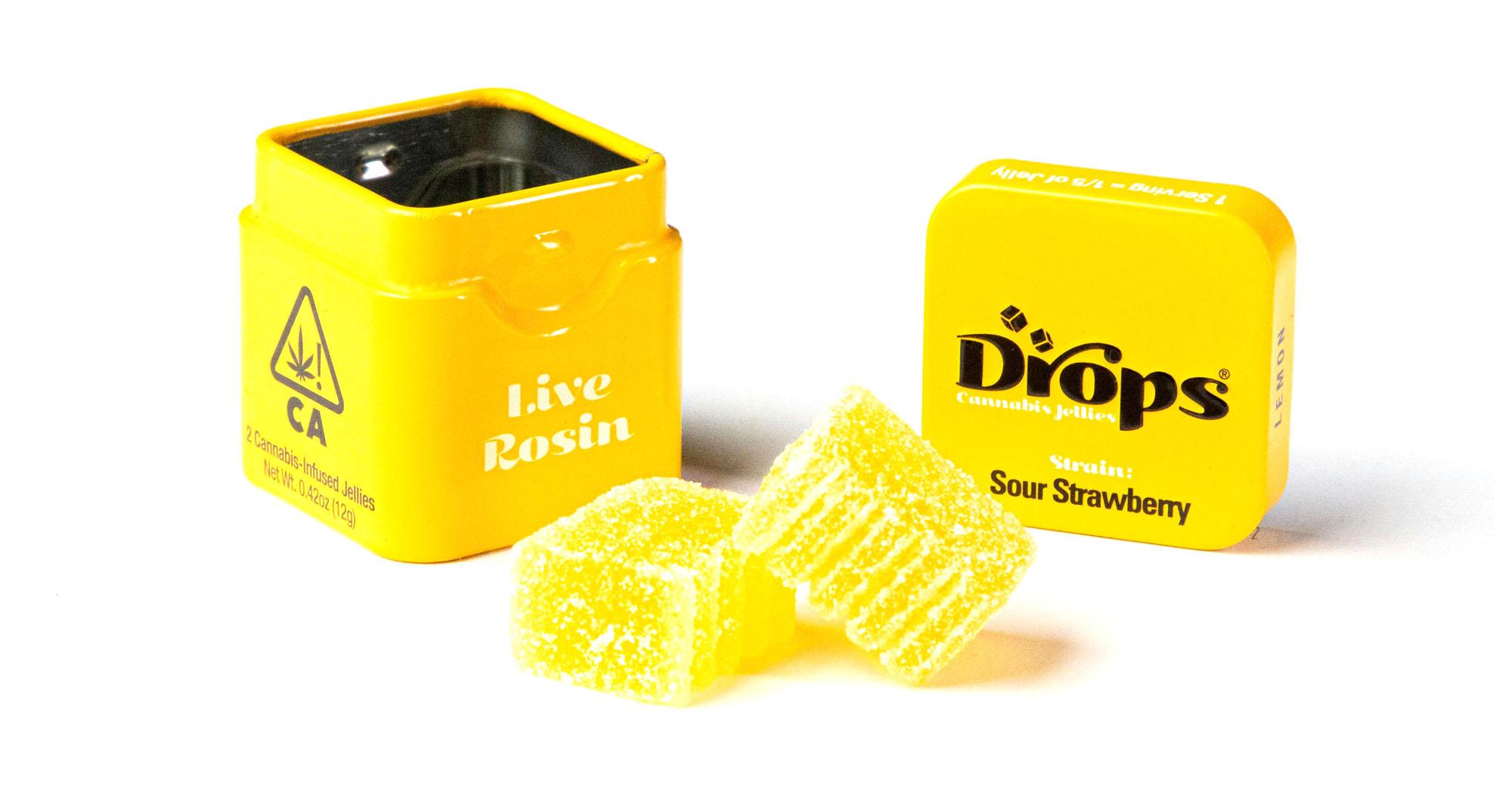 Lemon Live Rosin Gummies 2ct