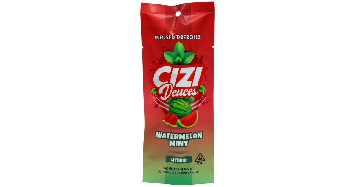 Watermelon Mint Deuces Infused Pre-Rolls