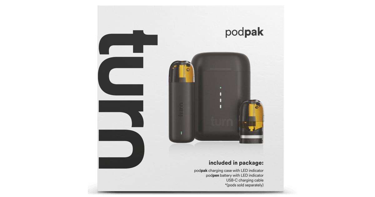 Black Podpak Charging Case