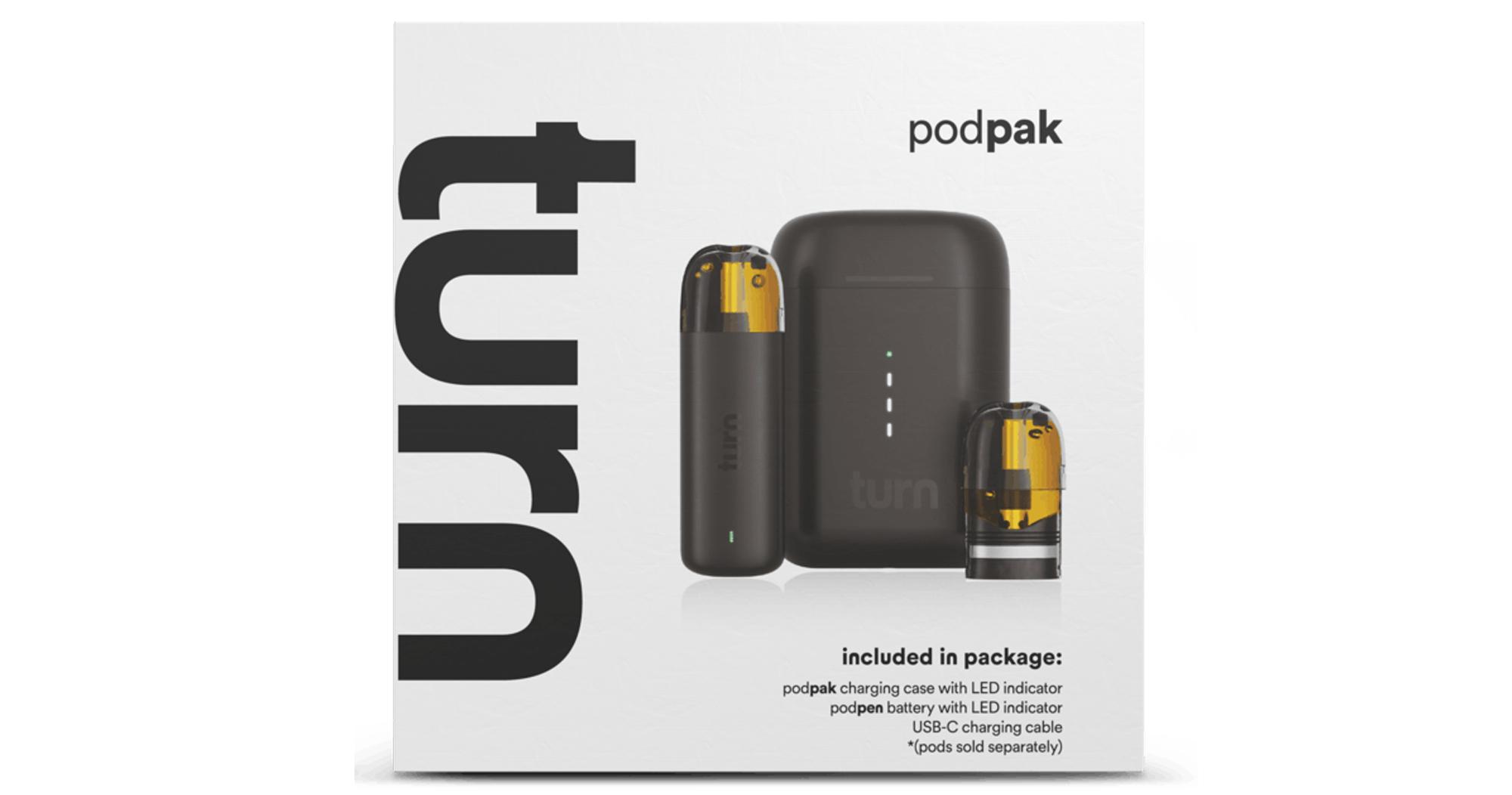 Black Podpak Charging Case